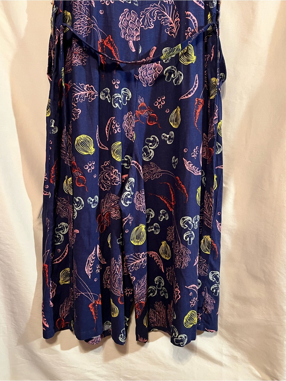 ModCloth Elated All Over Navy Cropped Leg Jumpsuit - Picture 10 of 11
